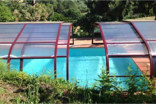 vente abri de piscine mi-haut 63