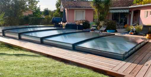 Gamme abri de piscine plat Riom