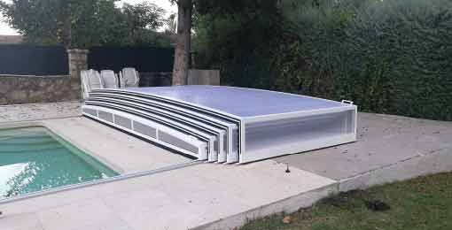 Vente abri de piscine plat 63